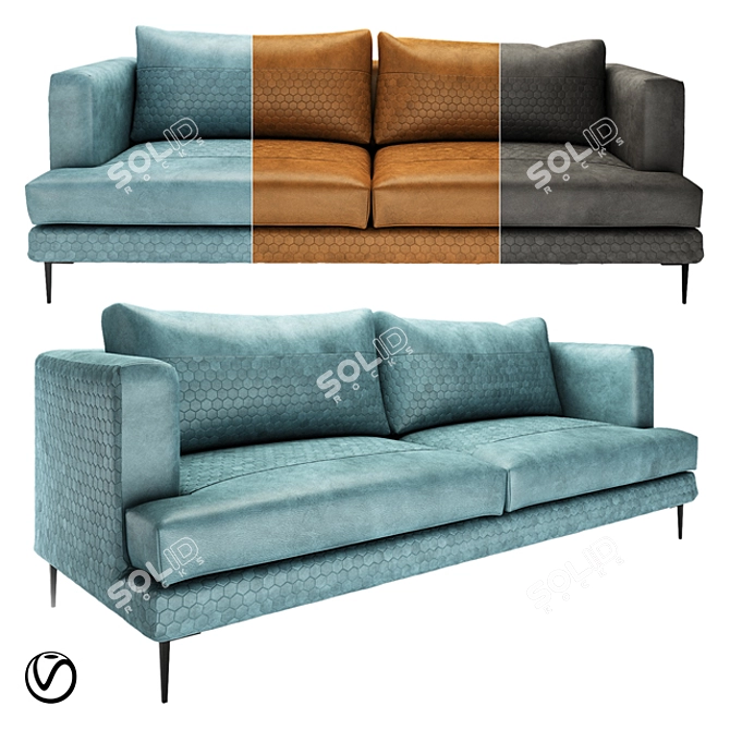 LaForma Vinny Modern Sofa 3D model image 1