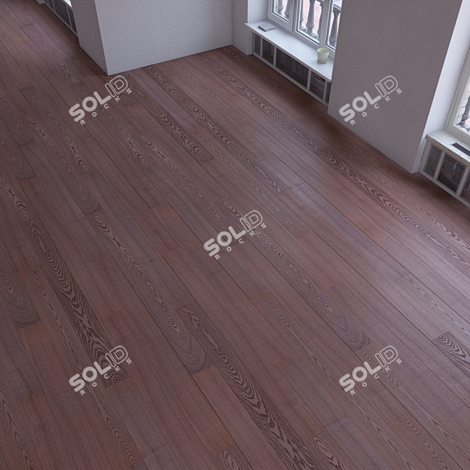 Versatile Parquet Flooring Set 3D model image 3