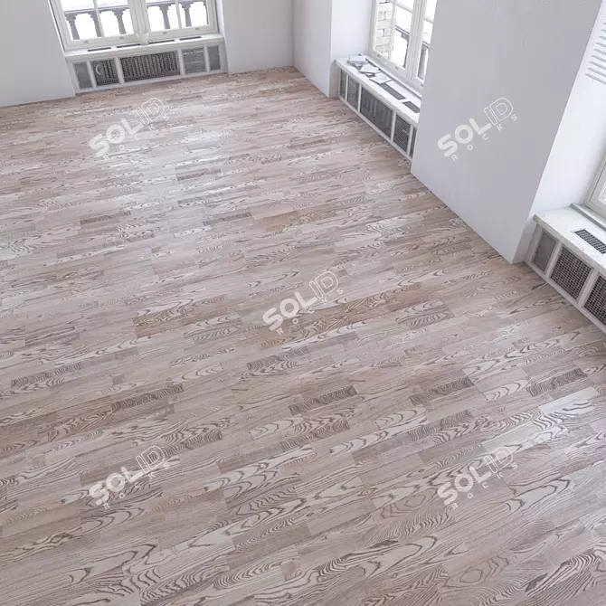 Versatile Parquet Floor Textures 3D model image 1