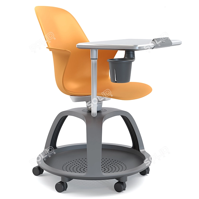 Collaborative Steelcase Node Chair 3D model image 1