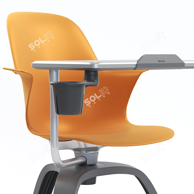 Collaborative Steelcase Node Chair 3D model image 2