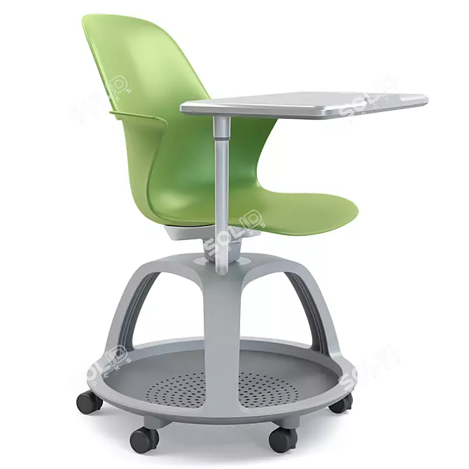 Steelcase Node Mobile Collaborative Chair 3D model image 1
