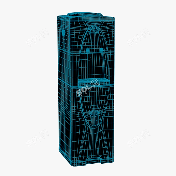 PureFlow H2O Bottleless Water Cooler 3D model image 3