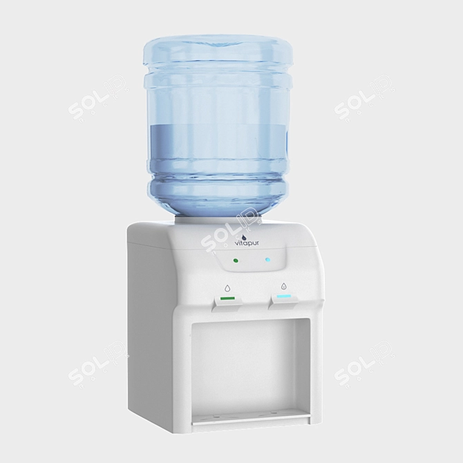 Vitapur Countertop Water Dispenser 3D model image 1