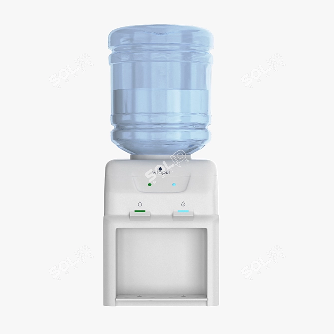 Vitapur Countertop Water Dispenser 3D model image 2