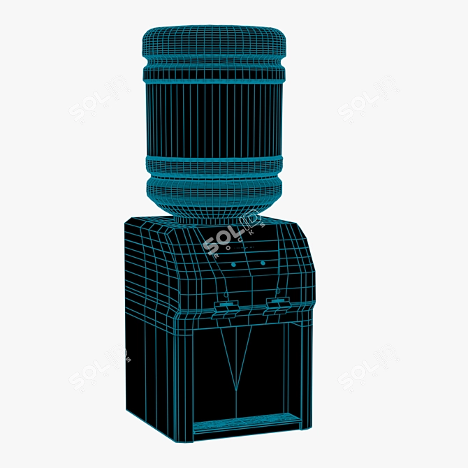 Vitapur Countertop Water Dispenser 3D model image 3