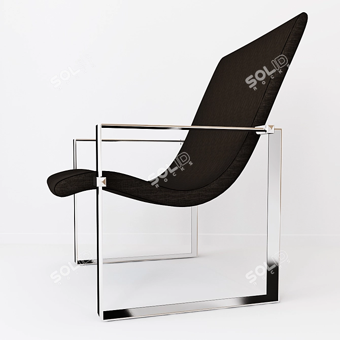 Contemporary BONNIE Armchairs 3D model image 2