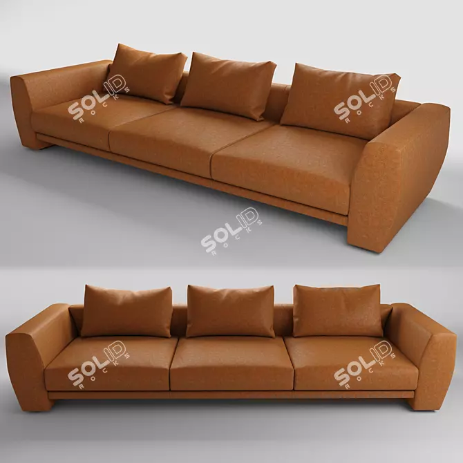 Modern Comfort: ACERBIS HYPER Sofa 3D model image 1
