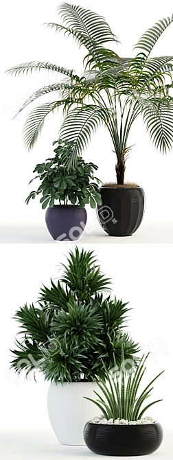  Lush Greenery Assortment 86 3D model image 2