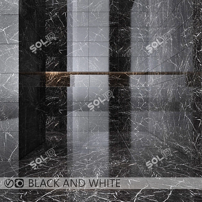 Kerranova Monochrome Chic 3D model image 1