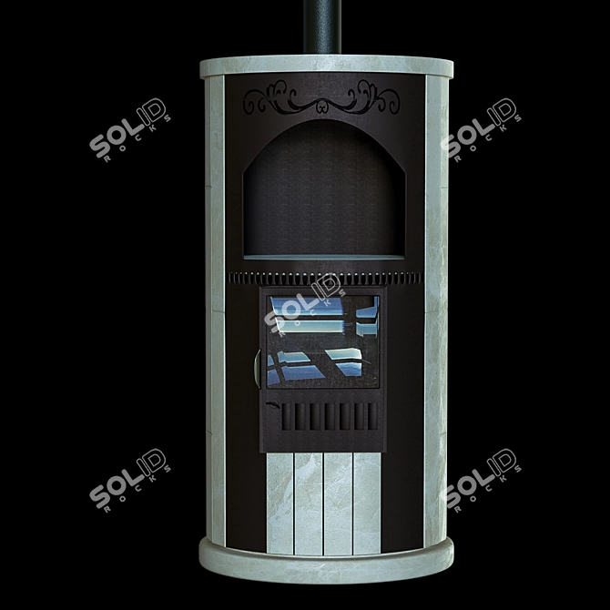 Lada Lamella - Versatile Heating & Cooking Oven 3D model image 1