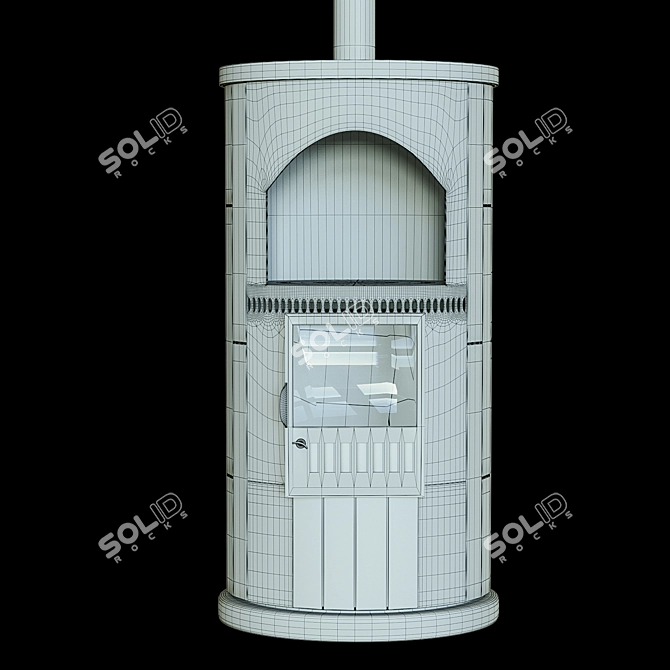 Lada Lamella - Versatile Heating & Cooking Oven 3D model image 3