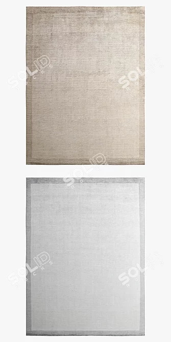 Restoration Hardware Luxe Rugs 3D model image 2