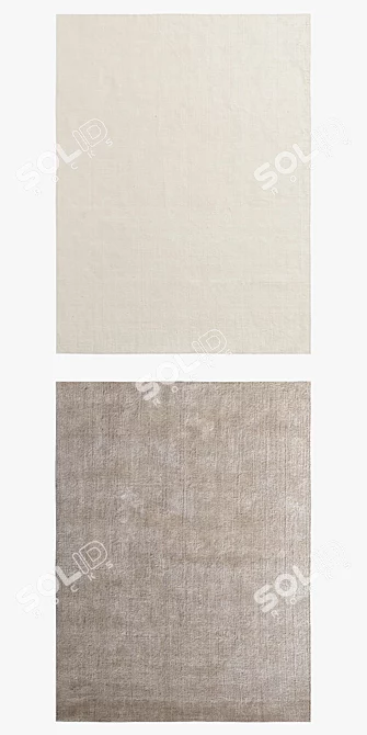 Restoration Hardware Rugs Collection 3D model image 2