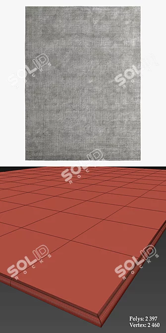 Restoration Hardware Rugs Collection 3D model image 3