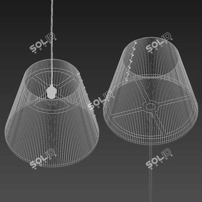 Felted Lighting: Custom Designs 3D model image 3