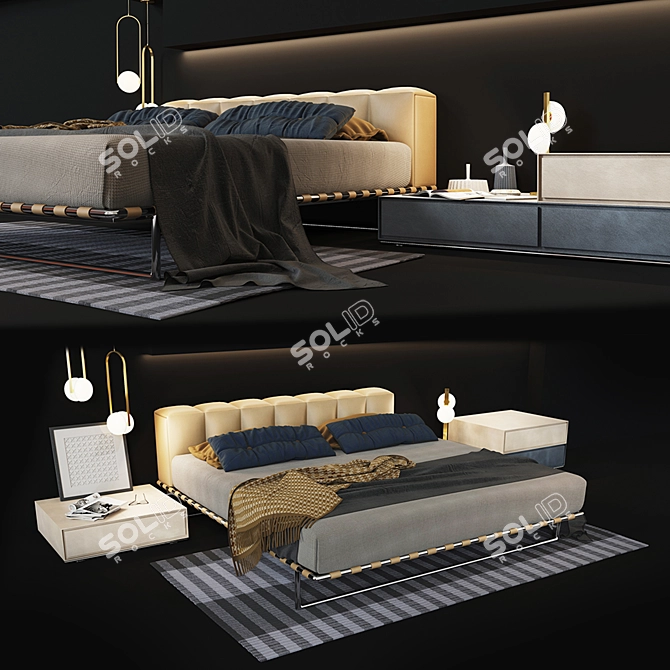 Elegance in Bed: KRISTALL by i4mariani 3D model image 2