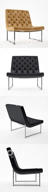Toro Deluxe Chair: Modern, Versatile, Stylish 3D model image 2