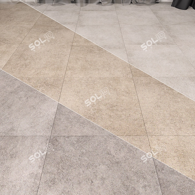 Lea Ceramiche Gres Floor Set 3D model image 1