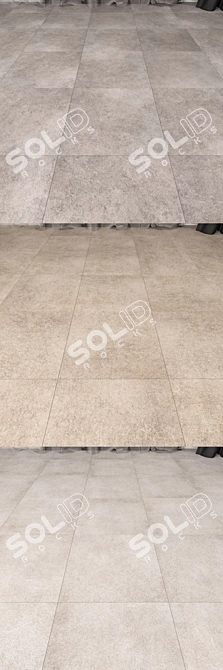 Lea Ceramiche Gres Floor Set 3D model image 2