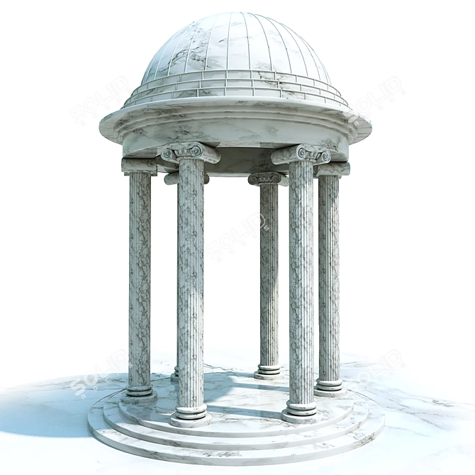 Natural Scale Rotunda 3D model image 1