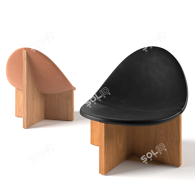 Comfort Nest Chair 3D model image 1