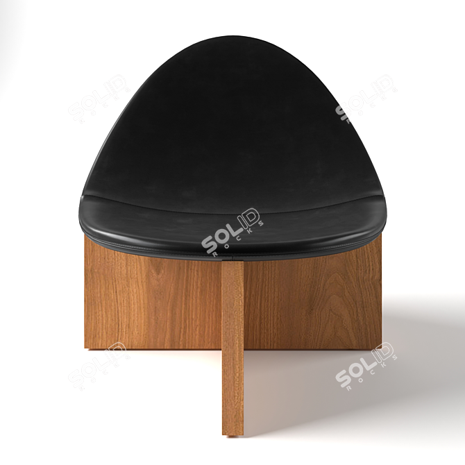 Comfort Nest Chair 3D model image 2