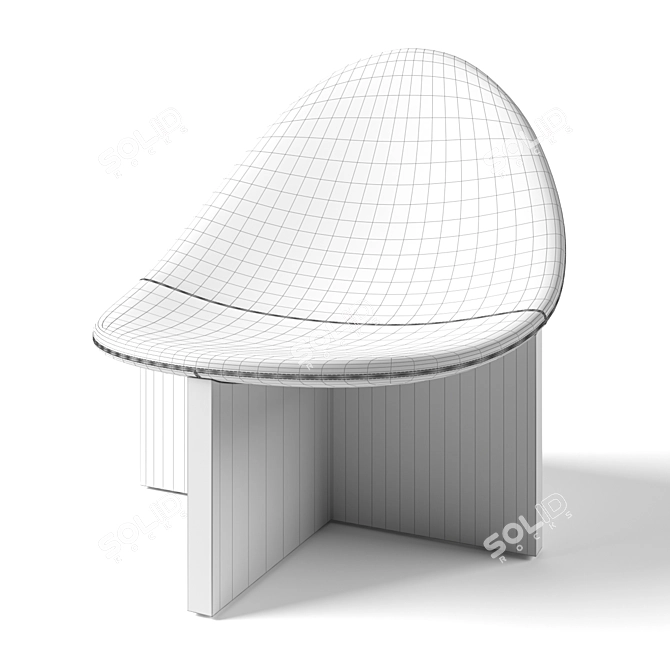 Comfort Nest Chair 3D model image 3