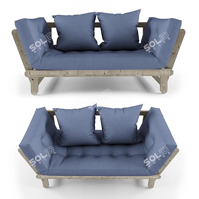 Modern Beat Sofa 3D model image 1