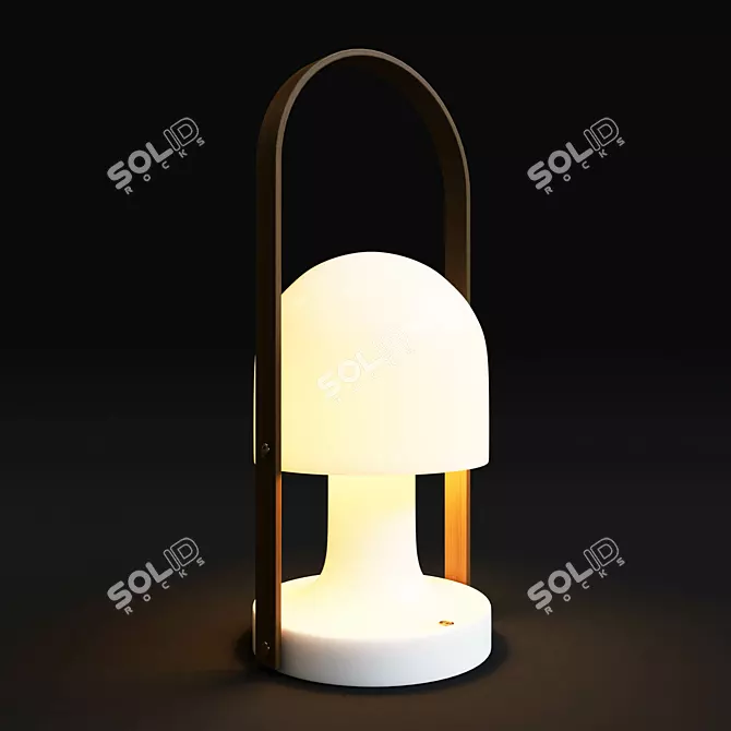 Portable Marset Lamp for FollowMe Plus 3D model image 2