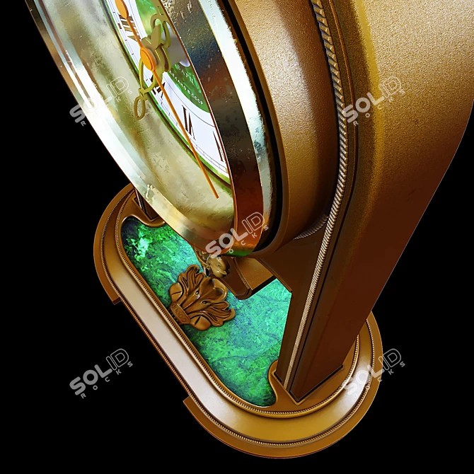 Vintage "Yantar" USSR Watch 3D model image 2