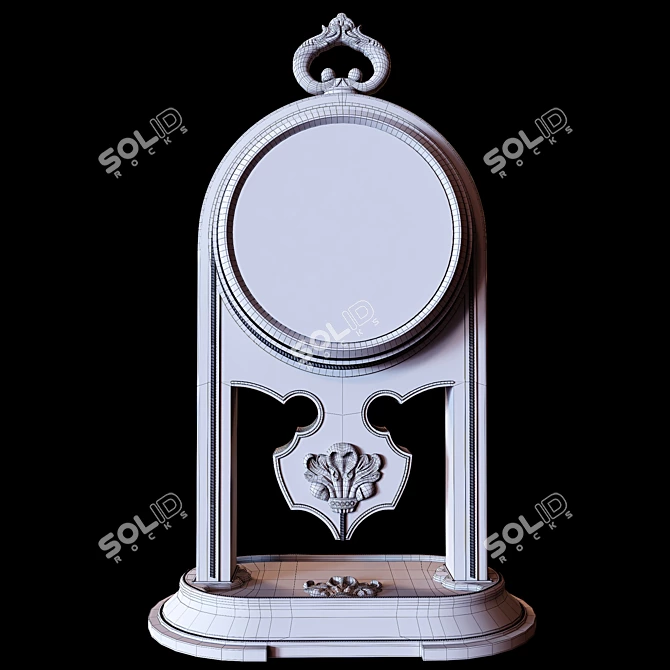 Vintage "Yantar" USSR Watch 3D model image 3