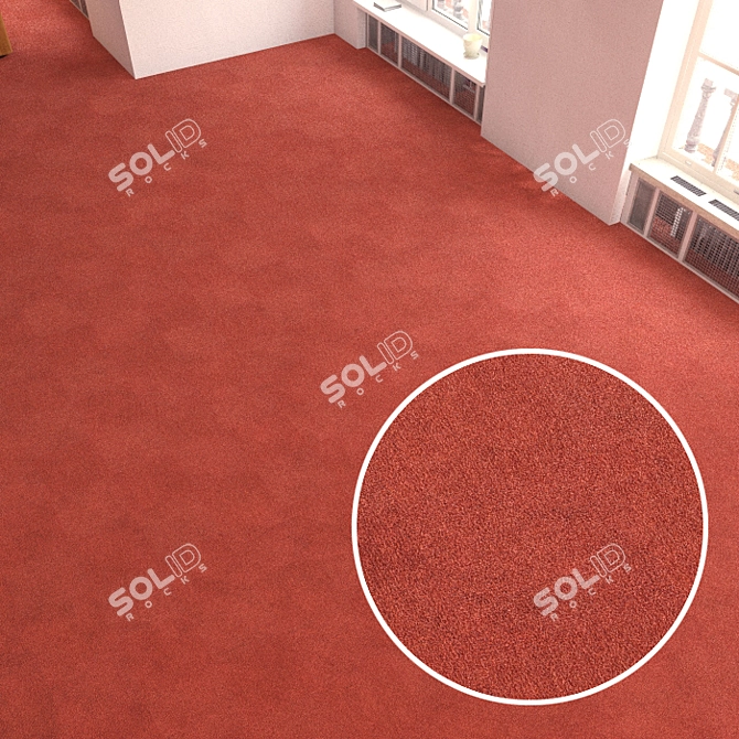 Interface Carpet Tiles 3D model image 1