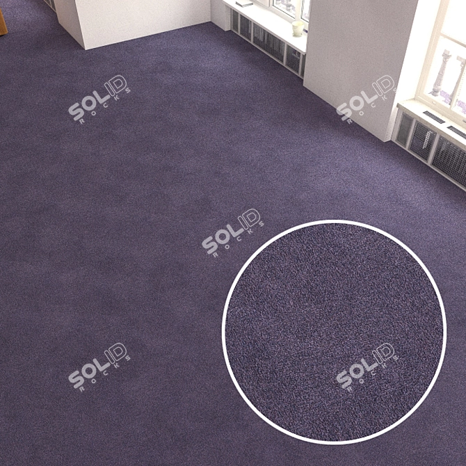 Interface Carpet Tile 3D model image 1