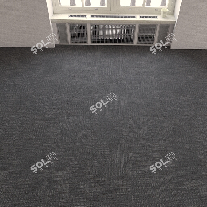 Seamless Carpet Tiles 3D model image 2