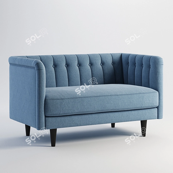 Modern Lima Sofa - Stylish Comfort 3D model image 1