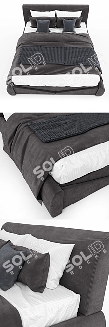 SMANIA Brando Glass Pendant Light 3D model image 2