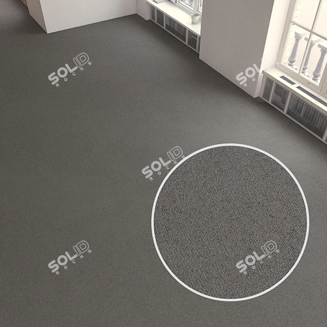 Title: Seamless Carpet Covering 194 3D model image 1