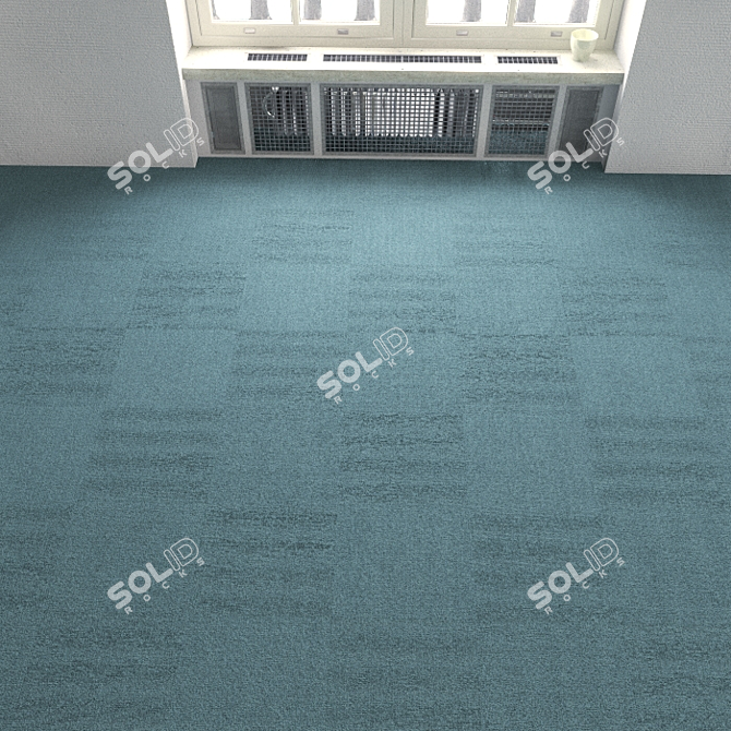 Title: High-Resolution Carpet Tiles 3D model image 2