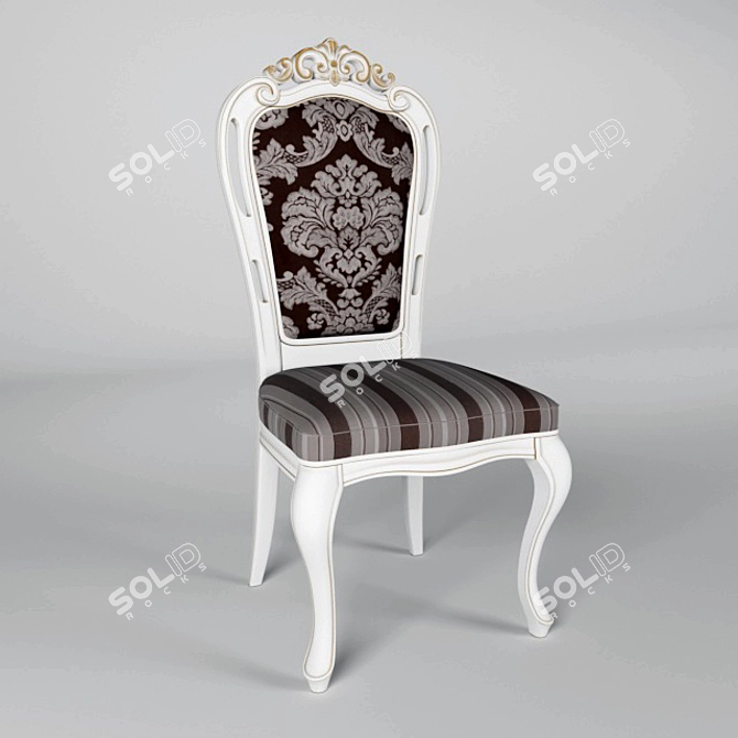 Mondelux Classic Chair 3D model image 1