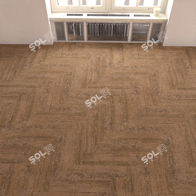 Interface Carpet Tile 50x50 | High-Resolution Texture Bundle 3D model image 2