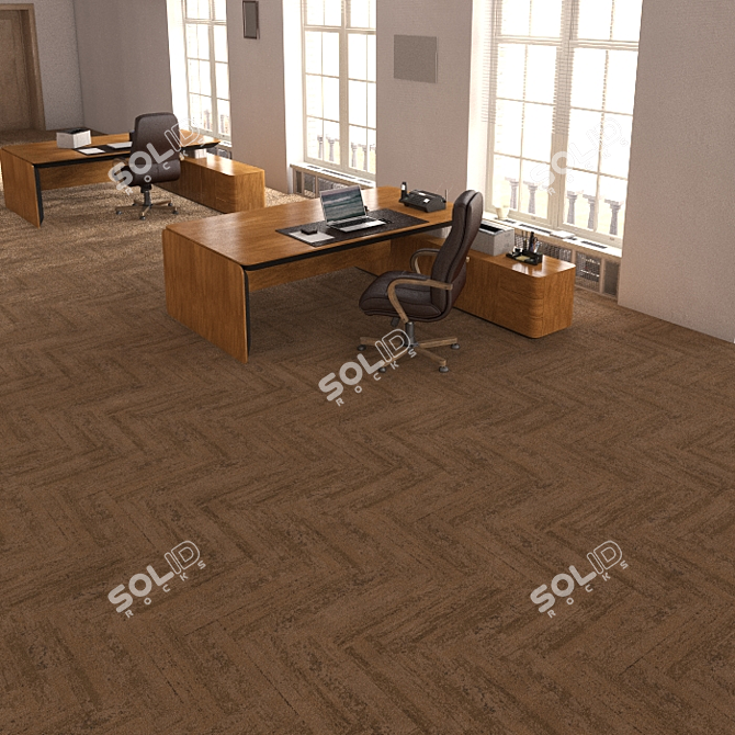 Interface Carpet Tile 50x50 | High-Resolution Texture Bundle 3D model image 3