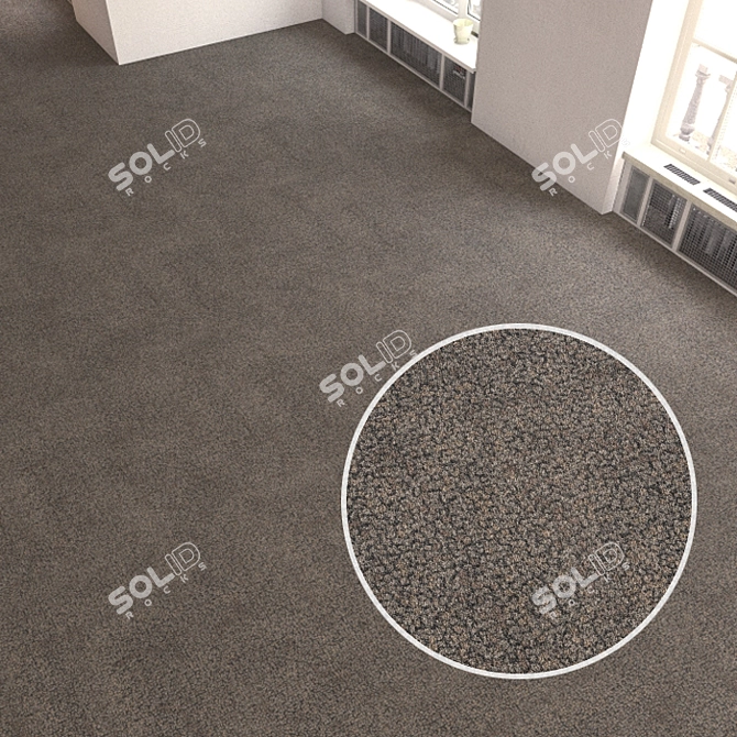 SoftStyle Carpet Tile 3D model image 1