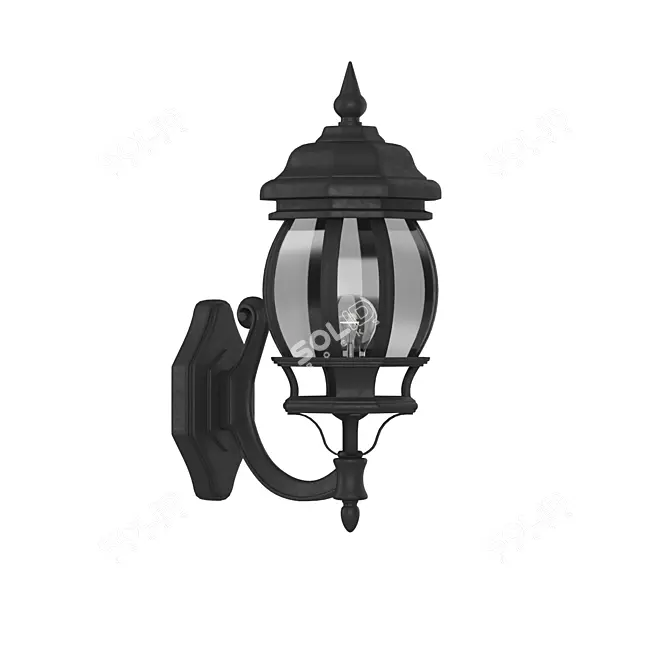 Camelion 4601: Stylish Outdoor Lighting Solution 3D model image 1