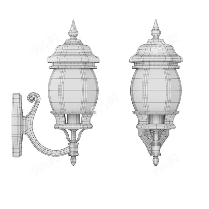 Camelion 4601: Stylish Outdoor Lighting Solution 3D model image 3