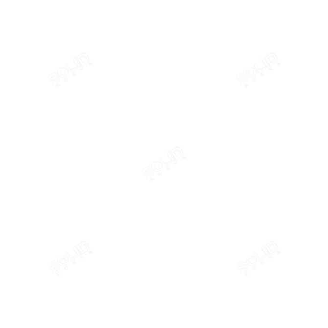 Copper Horns Chandelier 3D model image 2