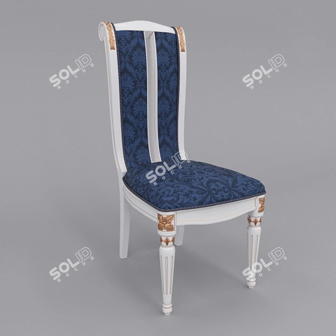 Mondelux Classic Chair 3D model image 1