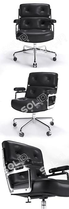 Herman Miller Eames Executive Chair: Sleek Office Seating 3D model image 2