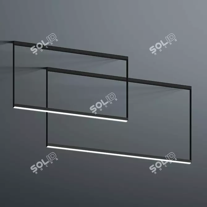 Forstlight Trend Suspension Lamp 3D model image 1