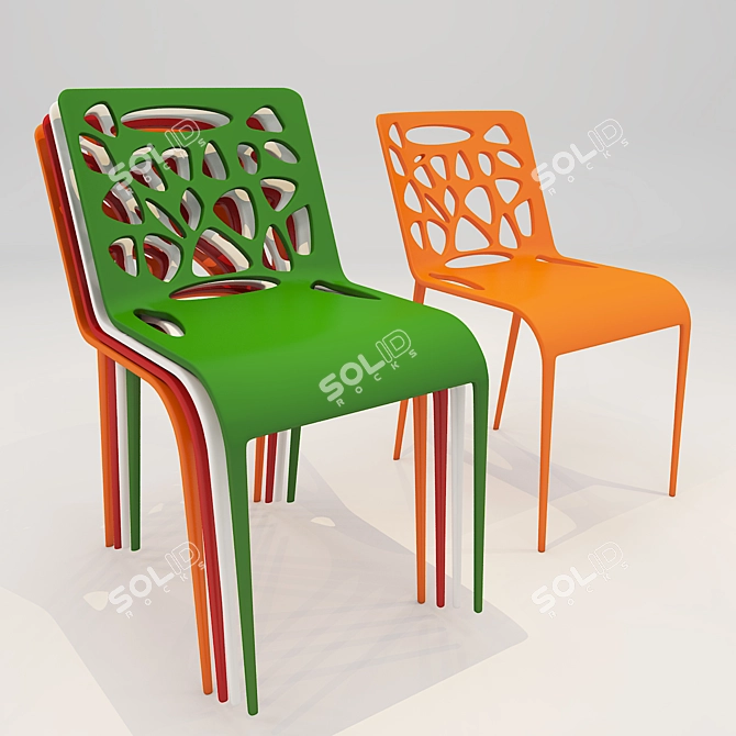 Marco Chair: Comfortable Furniture 3D model image 1